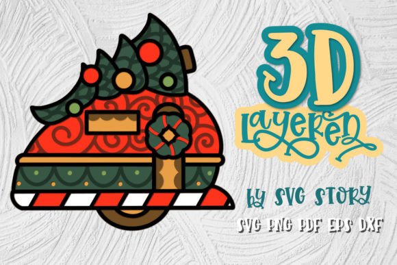 3D Layered Christmas Camper 03 SVG: A Comprehensive Overview
