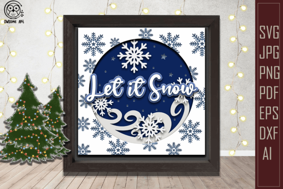 3D Let It Snow SVG: A Creative Tool for Every Season