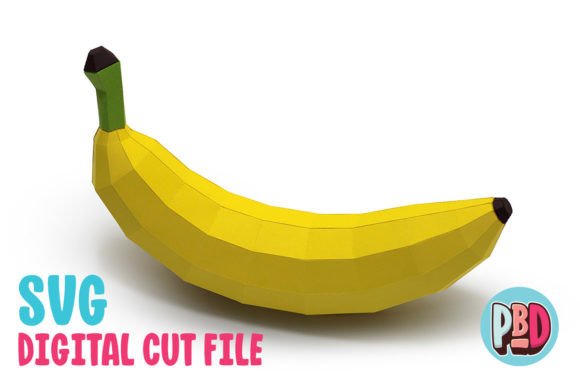 Banana 3D Papercraft: A Unique and Versatile Creative Project