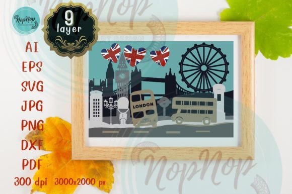 Beautiful London 3D SVG: A Creative Way to Bring the City to Life