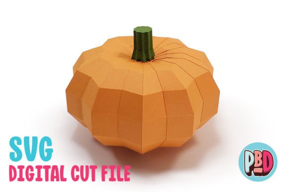 Mini Pumpkin 3D Papercraft