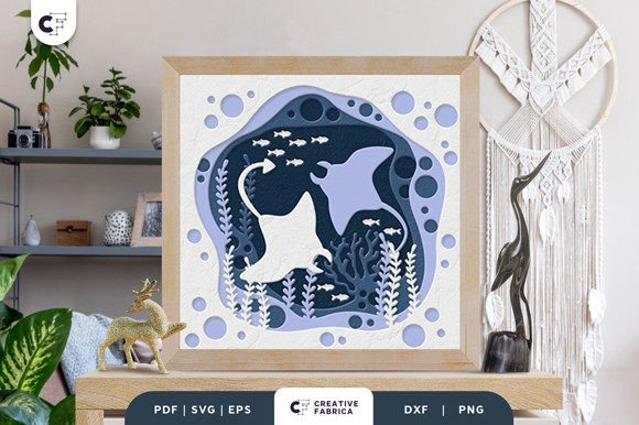 Ocean Animal 3D Shadow Box Paper Cut: A Creative and Practical Craft for Modern Makers