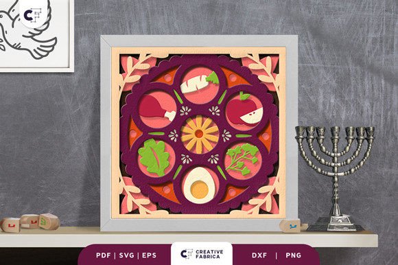 Seder Plate 3D Shadow Box Papercut: A Strategic Craft for Creative Expression and Practical Use